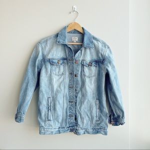 J.Crew Women‘s Oversized Denim Jacket